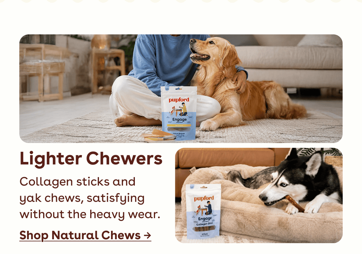 Shop natural chews