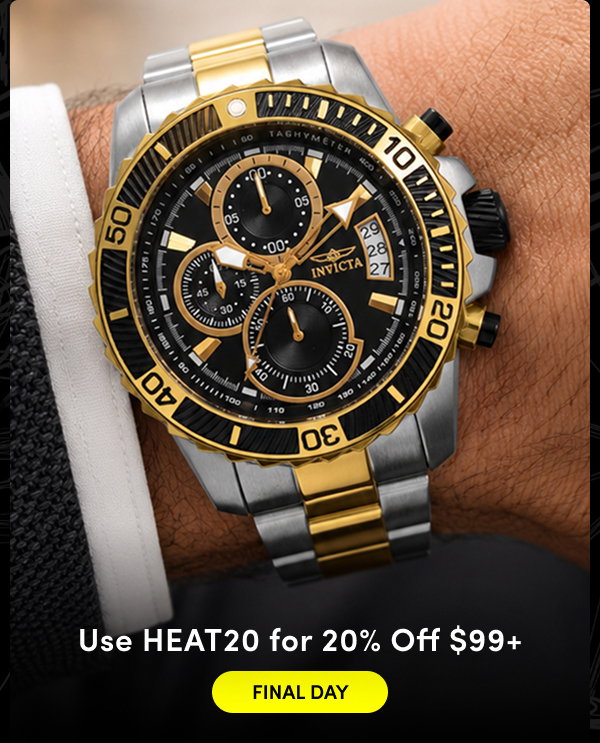 INV-22418 INVICTA | Use HEAT20 for 20% Off $99+