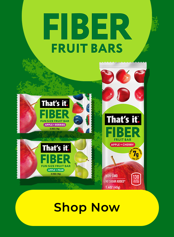 Fiber Fruit Bars Back to School Sale
