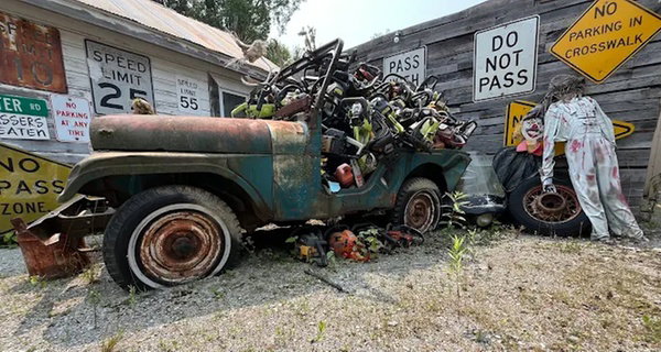 Haunted House Admission at Bates Haunted Sawmill
