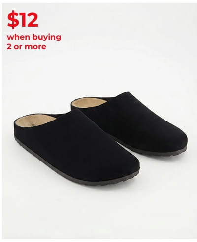 Shop Faux Suede Clogs