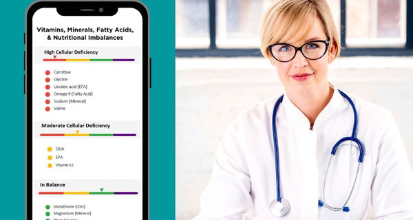 Vitamins, Minerals, & Fatty Acid Test with Personalized Vitamins