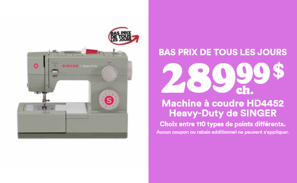 Offre hebdomadaire montrée. Magasinez maintenant.