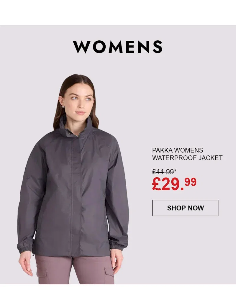 Pakka Womens Waterproof Jacket