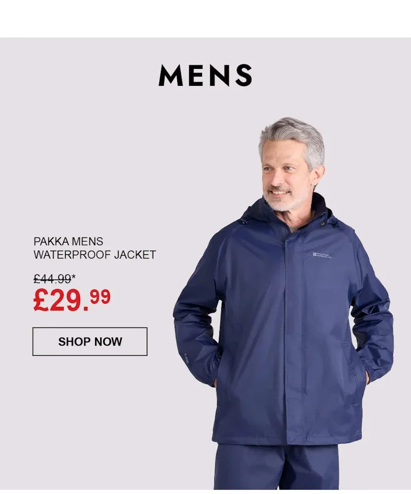 Pakka Mens Waterproof Jacket