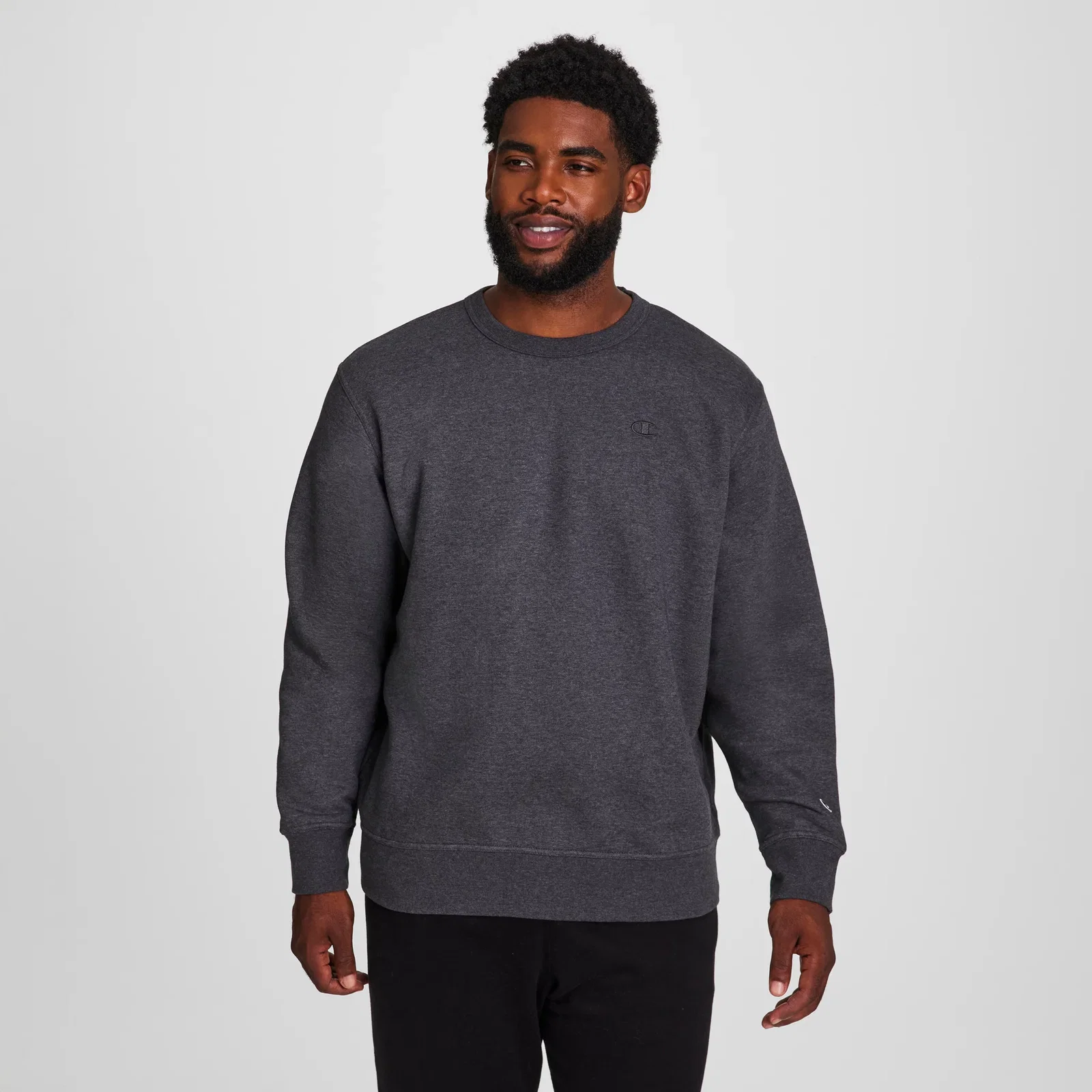 Image of Powerblend Crewneck Sweatshirt, C Logo - Big & Tall