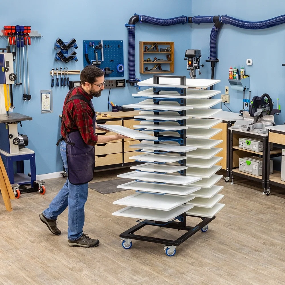 Rockler Mobile Finish Drying Rack (2 Boxes)