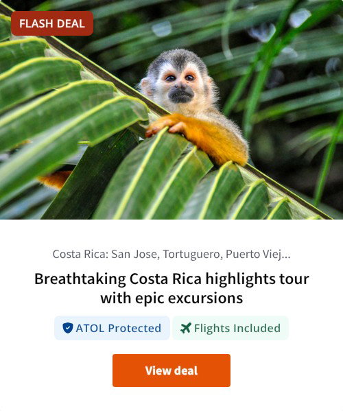 Breathtaking Costa Rica highlights tour with epic excursions