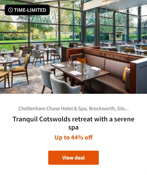 Tranquil Cotswolds retreat with a serene spa