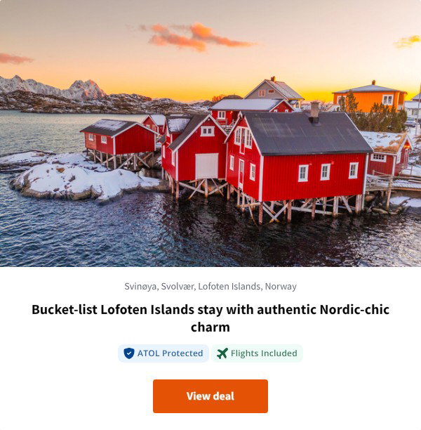 Bucket-list Lofoten Islands stay with authentic Nordic-chic charm