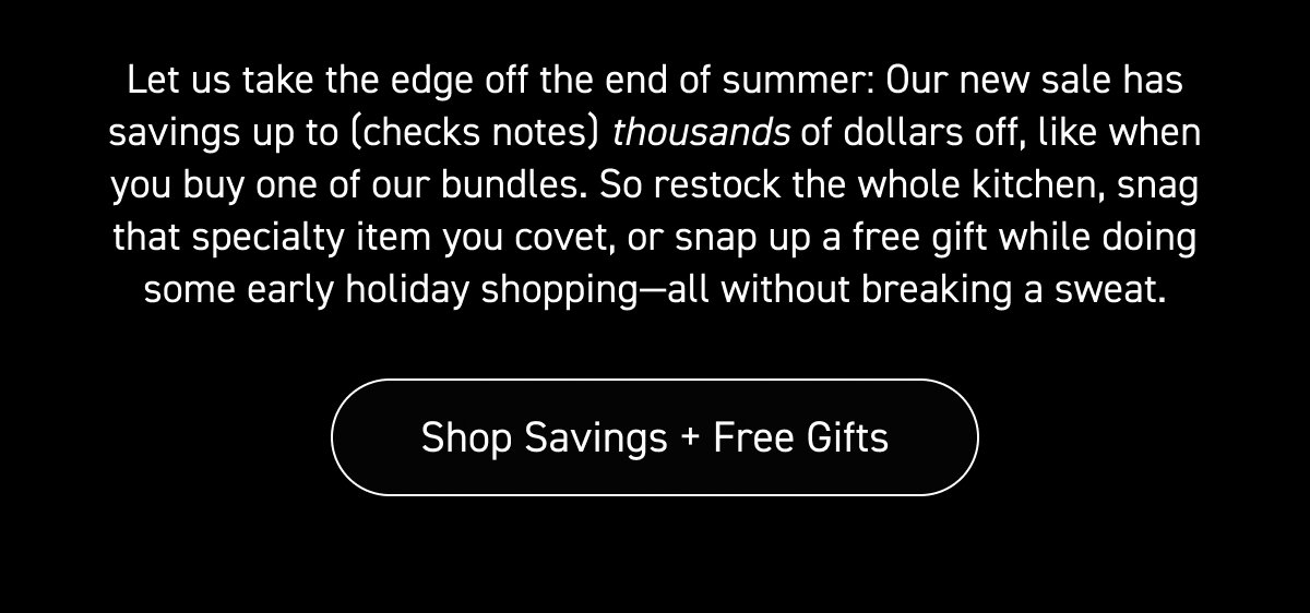 The End of Summer Sale starts now [Shop Now]