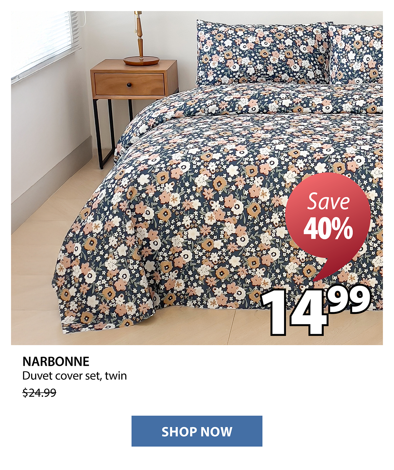 NARBONNE Duvet cover set | Save 40%