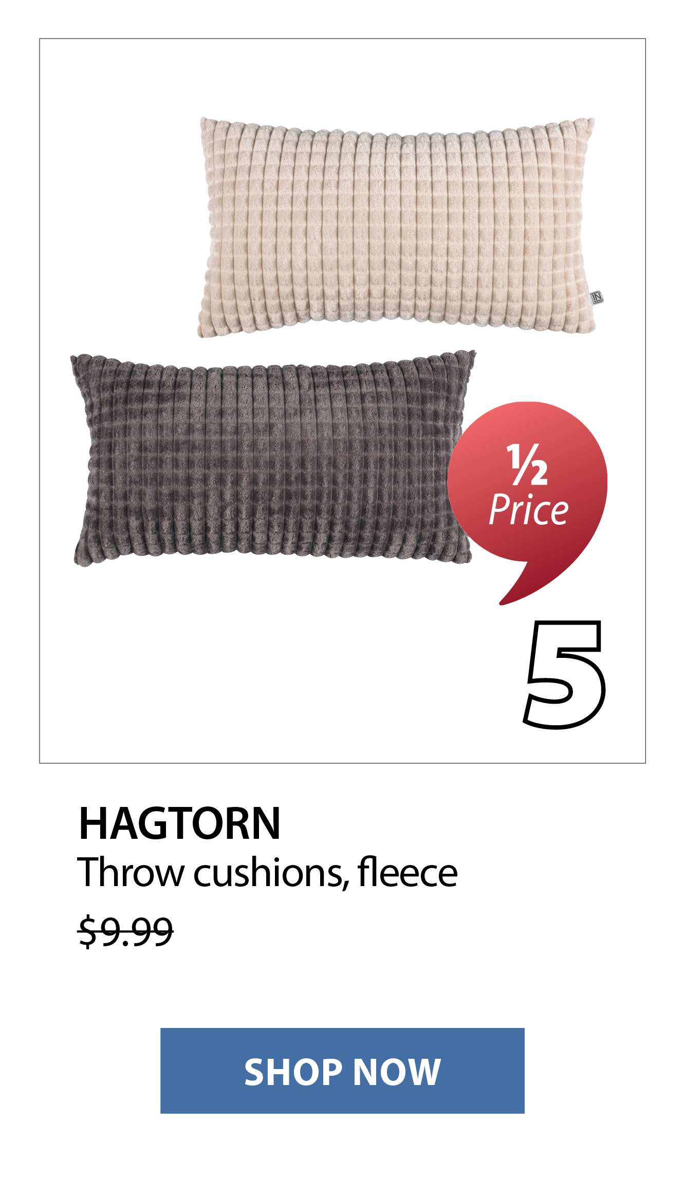 HAGTORN Throw cushions | 1/2 Price