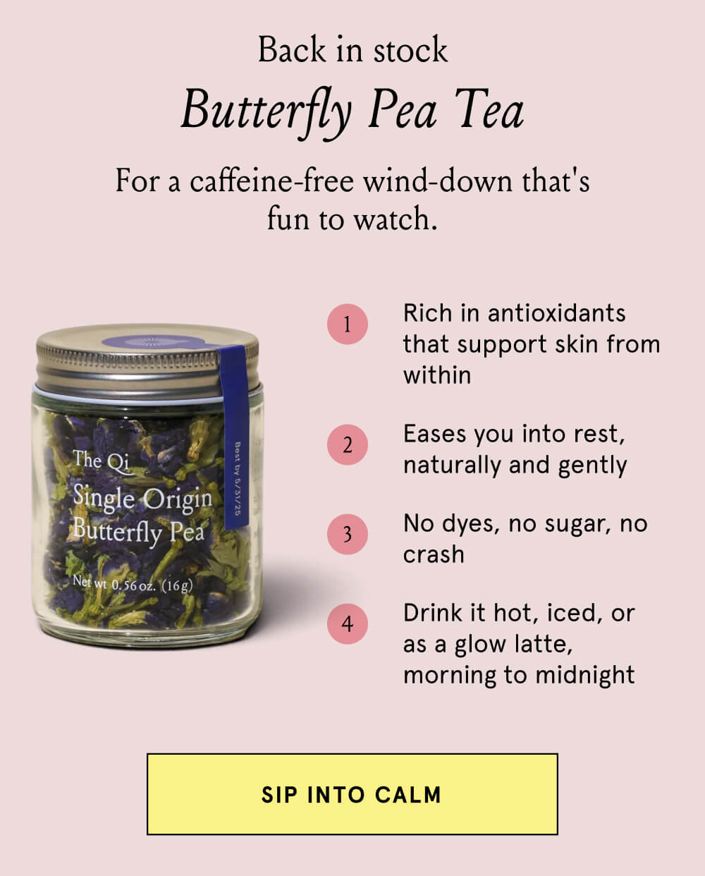 Back in Stock Butterfly Pea Tea
