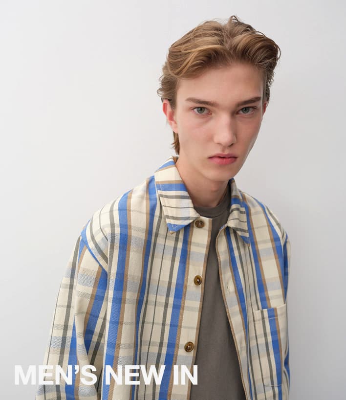 A.P.C. model in Fall collection outfit