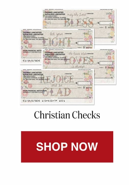 Christian Checks [Click here to Shop Now]