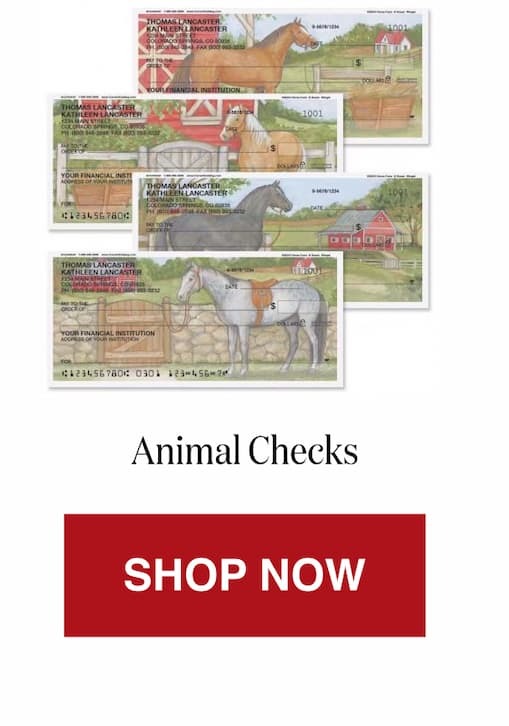 Animal Checks [Click here to Shop NowAnimal Checks