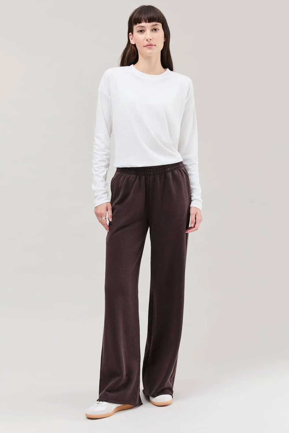 Recycled Fleece Wide Leg Sweatpant