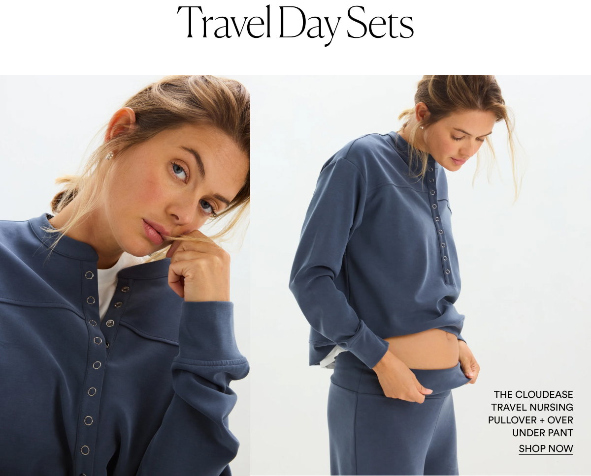 The Cloudease Travel Nursing Pullover and Over Under Pant