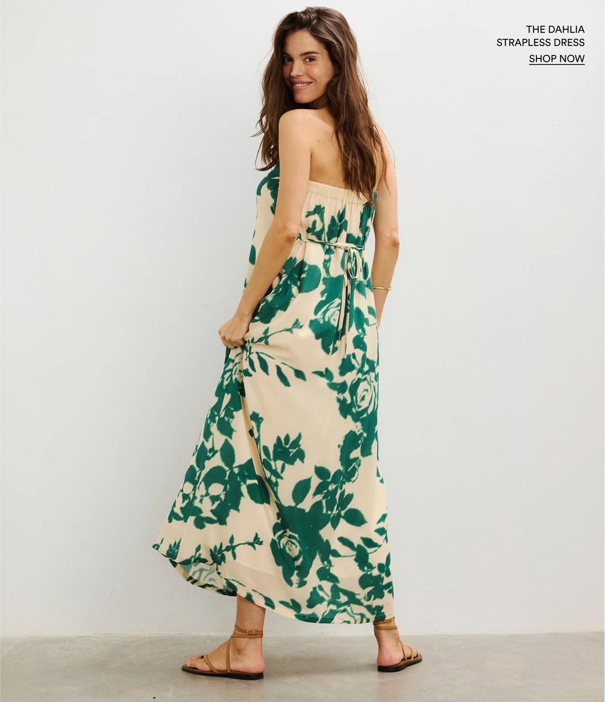 The Dahlia Strapless Dress