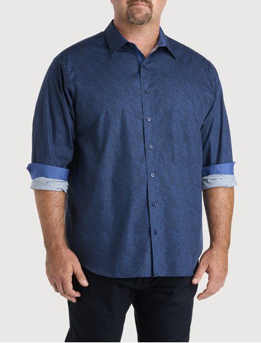 Tonal Paisley Sport Shirt