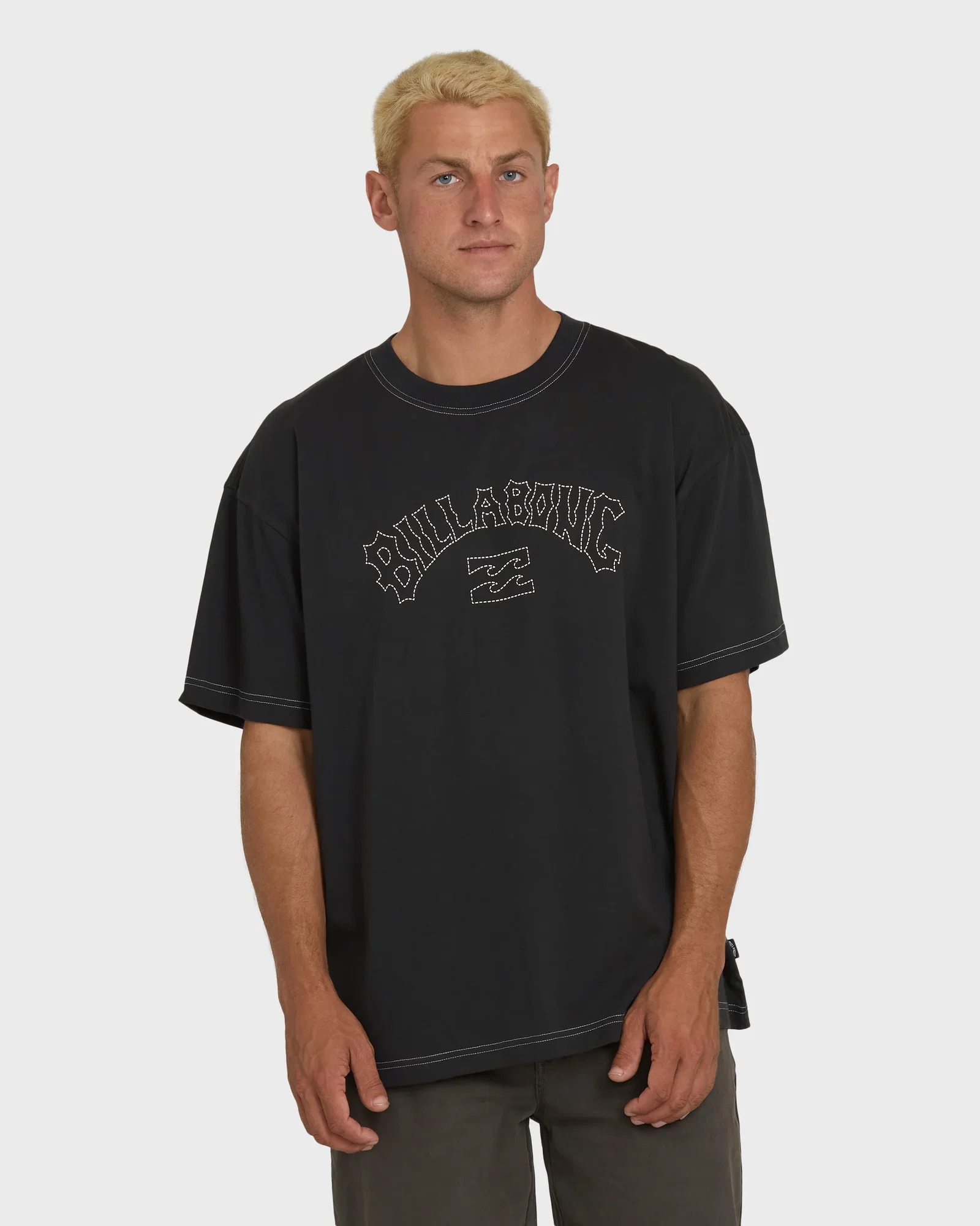 Image of Dash OG Short Sleeve Knit T-Shirt - Washed Black