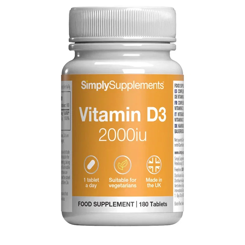 Image of Vitamin D3 Tablets 2,000iu
