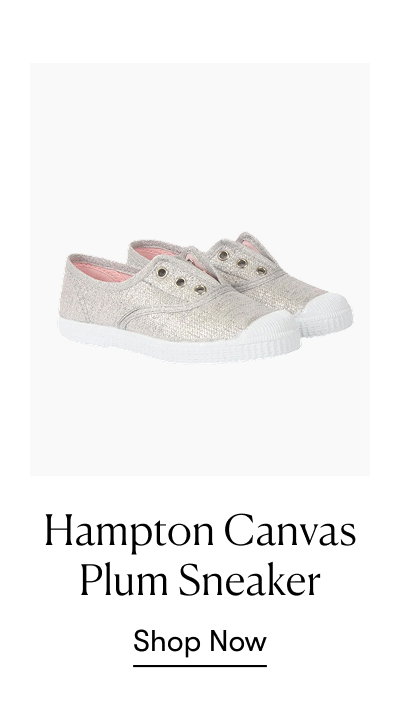 Hampton Canvas Plum Sneaker