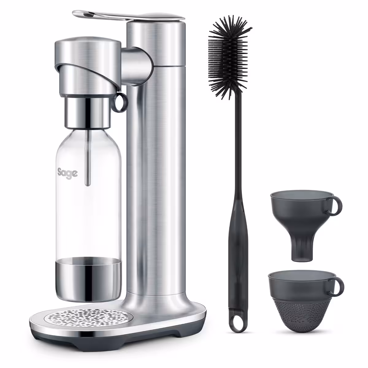 Sage The Infizz™ Fusion kolsyremaskin, brushed silver