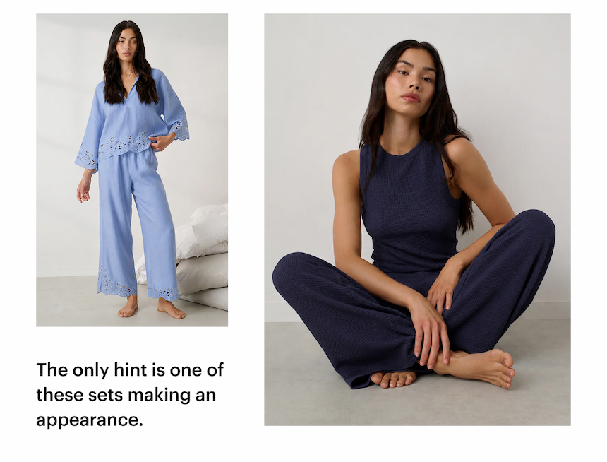 Various blue sets