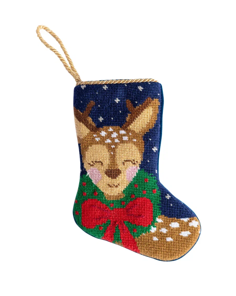 Image of Dasher, The Fun Reindeer Bauble Stocking