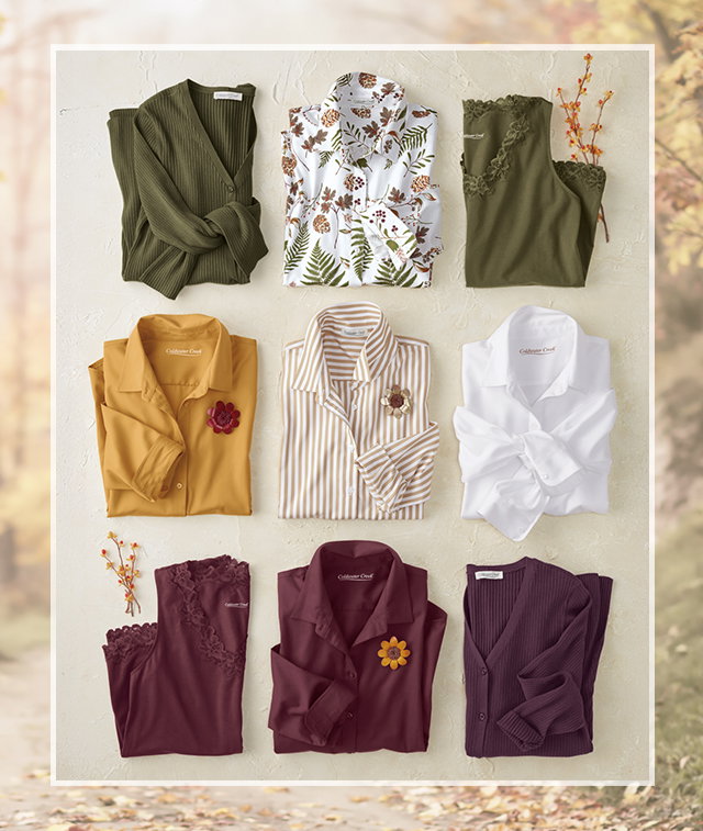 Shirts and Blouses collage