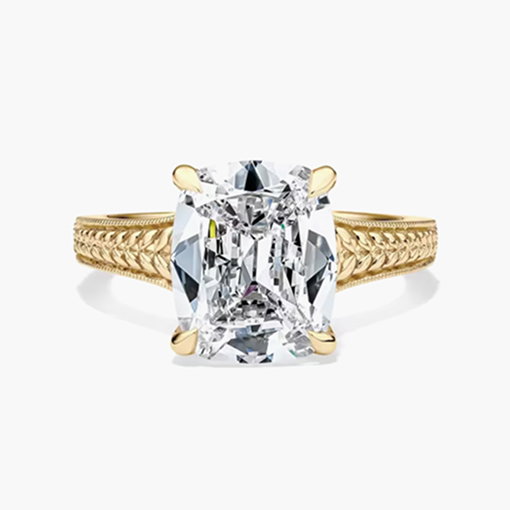Isabelle Lab Grown Diamond Limited Edition Engagement Ring in 18K Yellow Gold