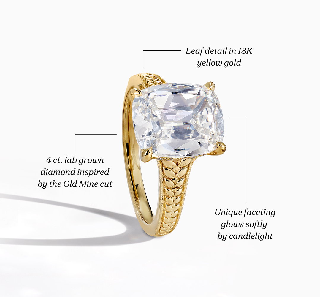 Old World Romance Engagement Rings