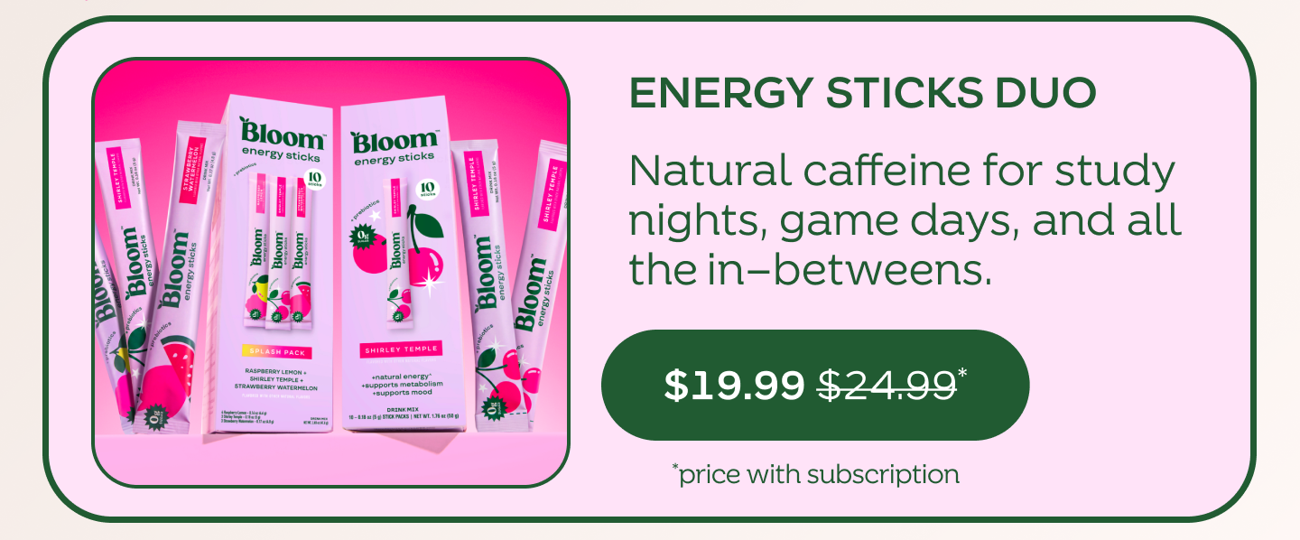 From packable Energy Sticks to brain-boosting Creatine, here are the A+ essentials to ace your wellness this year!