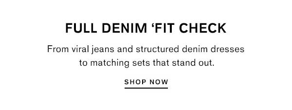 Shop Womens Denim