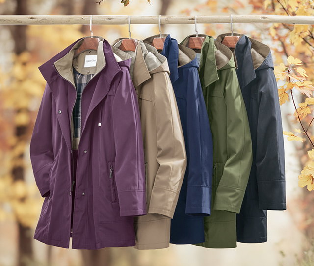 All Season Jacket hanging shot