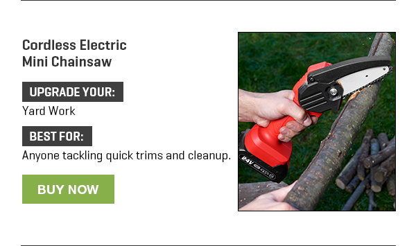 Cordless Electric Mini Chainsaw