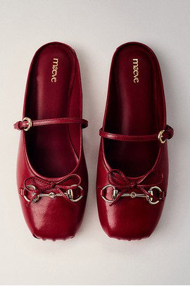 Maeve Horsebit Mule Ballet Flats