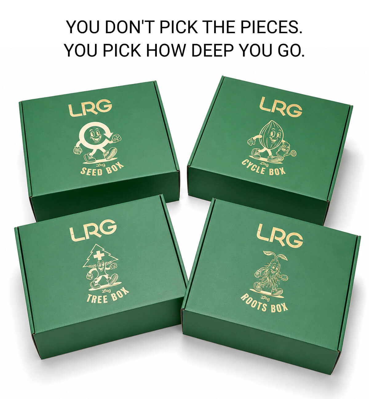 YOU DON'T PICK THE PIECES. YOU PICK HOW DEEP YOU GO.