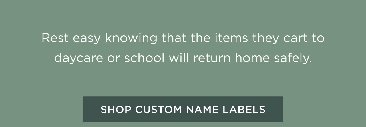 Shop Custom Name LAbels