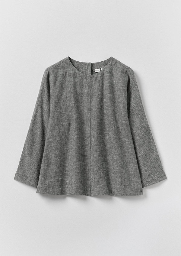 A Line Linen Cotton Top