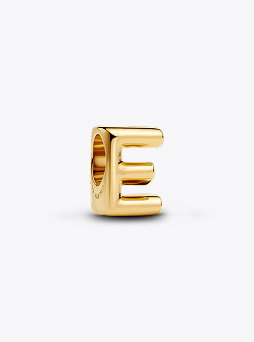Letter E Alphabet Charm