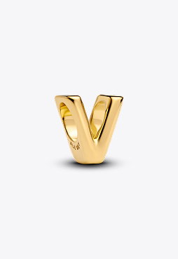 Letter V Alphabet Charm