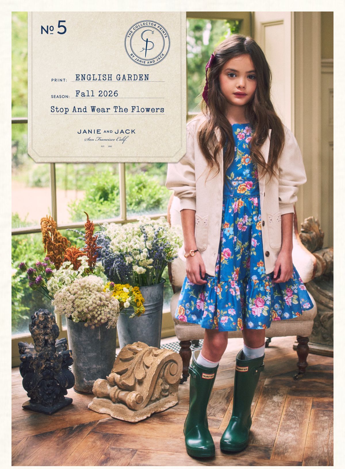 No5 Print English Garden Season Fall 2026 Stop And Wear The Flowers
