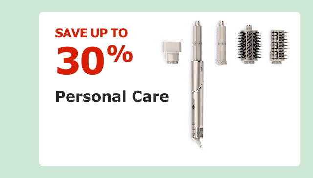Save up to 30%. Personal Care.