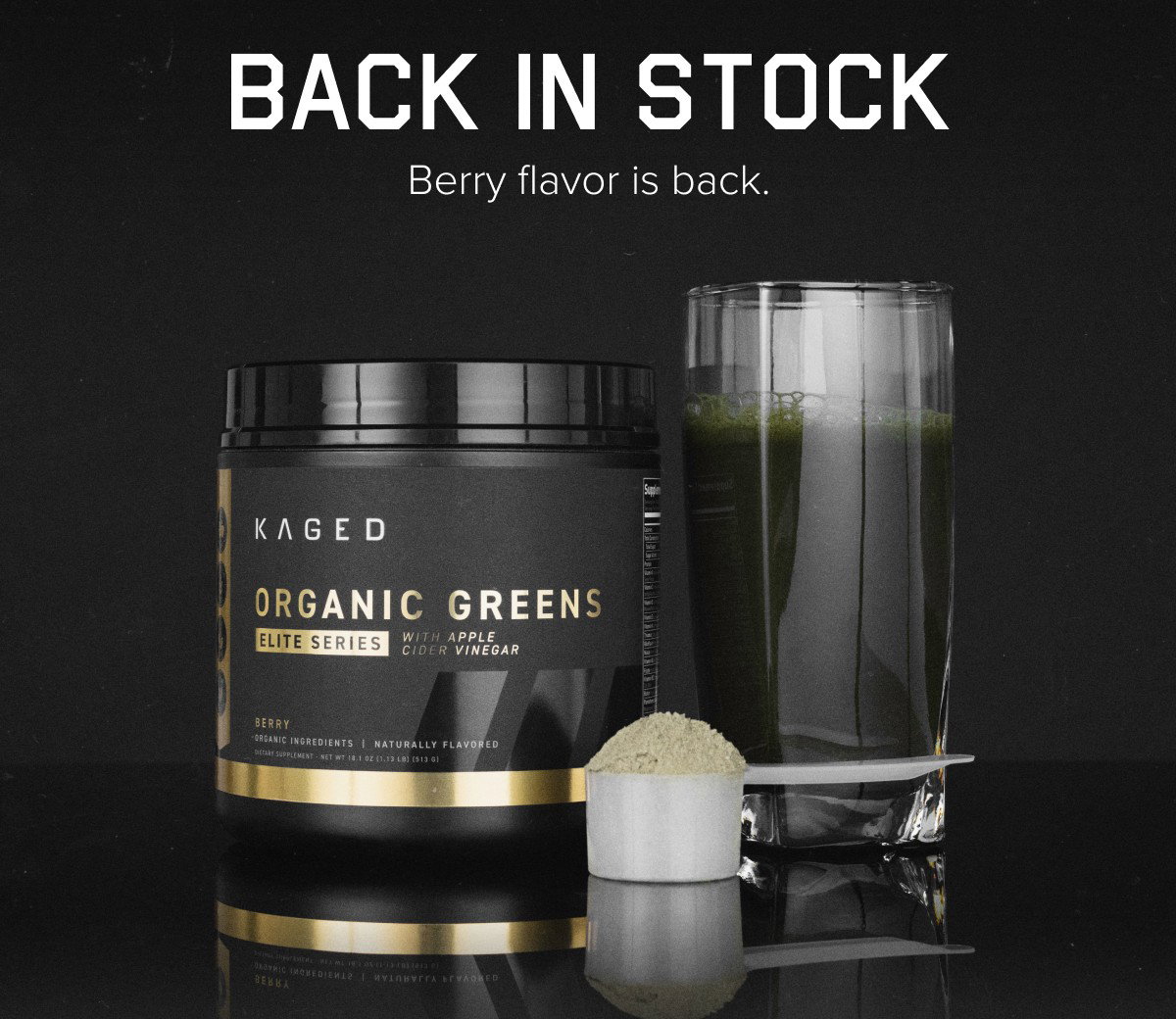 BACK IN STOCK