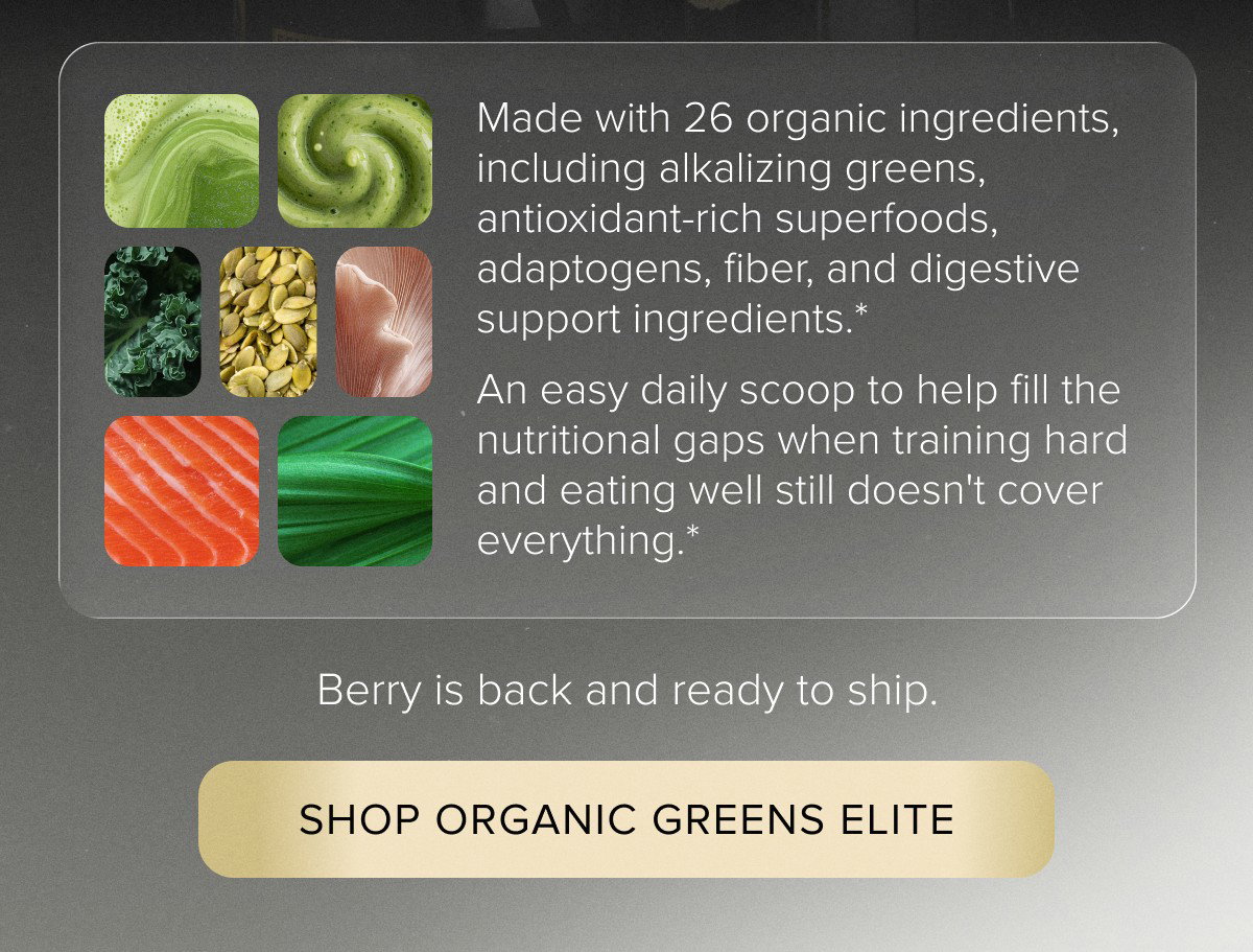 SHOP ORGANIC GREENS ELITE