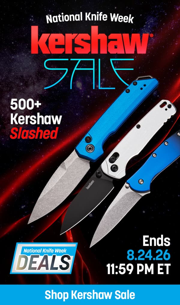 National Knife Day Kershaw Knives on Sale