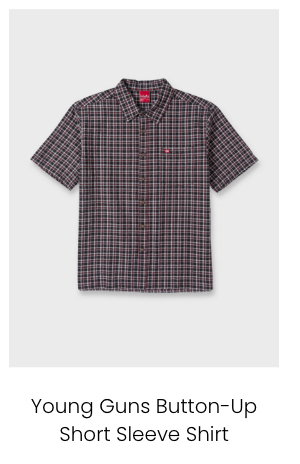 Young Guns Button-Up Short Sleeve Shirt